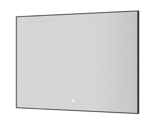 Зеркало Boheme Modern 100x70 543-100-GM с подсветкой Оружейная сталь с сенсорным выключателем и подогревом