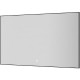 Зеркало Boheme Modern 120x70 543-120-B с подсветкой Черное с сенсорным выключателем и подогревом