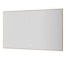 Зеркало Boheme Modern 120x70 543-120-MG с подсветкой Золото матовое с сенсорным выключателем и подогревом