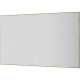 Зеркало Boheme Modern 120x70 543-120-MG с подсветкой Золото матовое с сенсорным выключателем и подогревом