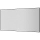 Зеркало Boheme Modern 140x70 543-140-B с подсветкой Черное с сенсорным выключателем и подогревом