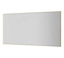 Зеркало Boheme Modern 140x70 543-140-G с подсветкой Золото с сенсорным выключателем и подогревом