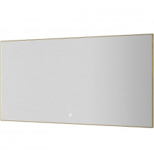 Зеркало Boheme Modern 140x70 543-140-G с подсветкой Золото с сенсорным выключателем и подогревом