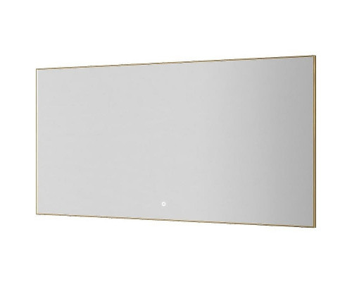 Зеркало Boheme Modern 140x70 543-140-MG с подсветкой Золото матовое с сенсорным выключателем и подогревом