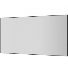 Зеркало Boheme Modern 140x70 543-140-GM с подсветкой Оружейная сталь с сенсорным выключателем и подогревом