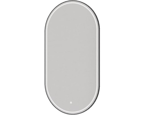 Зеркало Boheme Modern 60x110 568-GM с подсветкой Оружейная сталь с сенсорным выключателем и подогревом