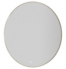 Зеркало Boheme Modern 100 545-100-G с подсветкой Золото с сенсорным выключателем и подогревом