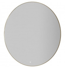 Зеркало Boheme Modern 120 545-120-G с подсветкой Золото с сенсорным выключателем и подогревом