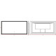 Зеркало Boheme Modern 140x70 544-140 с подсветкой с сенсорным выключателем