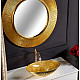 Заказать Зеркало Boheme NeoArt Shine 82 528-G Золото в магазине сантехники Santeh-Crystal.ru