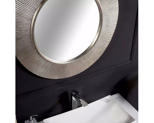 Зеркало Boheme Neo-Art Shine 82 528-SL light с подсветкой Серебро глянец
