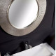 Зеркало Boheme Neo-Art Shine 82 528-SL light с подсветкой Серебро глянец