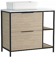Тумба под раковину Cersanit Bosquet 80 63012 Дуб