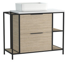 Тумба под раковину Cersanit Bosquet 100 63013 Дуб