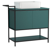 Тумба под раковину Cersanit Botanique 100 63015 Зеленая