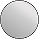 Приобрести Зеркало Cersanit Eclipse 80 64147 с подсветкой Черное с датчиком движения в магазине сантехники Santeh-Crystal.ru