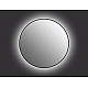 Заказать Зеркало Cersanit Eclipse 100 64149 с подсветкой Черное с датчиком движения в магазине сантехники Santeh-Crystal.ru