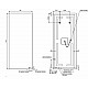 Заказать Зеркало Cersanit Eclipse 60 64155 с подсветкой с датчиком движения в магазине сантехники Santeh-Crystal.ru