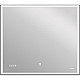 Заказать Зеркало Cersanit Led 011 Design 100 KN-LU-LED011x100-d-Os с подсветкой с часами в магазине сантехники Santeh-Crystal.ru