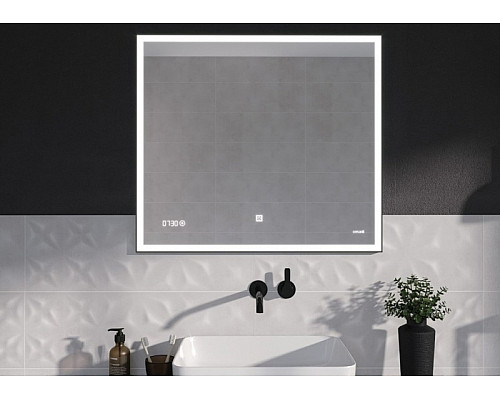 Santeh-Crystal.ru: Зеркало Cersanit Led 011 Design 80 KN-LU-LED011x80-d-Os с подсветкой с часами Заказать Зеркало Cersanit Led 011 Design 80 KN-LU-LED011x80-d-Os с подсветкой с часами в магазине сантехники Santeh-Crystal.ru