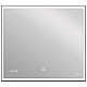 Заказать Зеркало Cersanit Led 011 Design 80 KN-LU-LED011x80-d-Os с подсветкой с часами в магазине сантехники Santeh-Crystal.ru