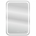 Зеркало Cersanit Led 051 Design Pro 55 KN-LU-LED051x55-p-Os с подсветкой с часами, подогревом и функцией Bluetooth Зеркало Cersanit Led 051 Design Pro 55 KN-LU-LED051x55-p-Os с подсветкой с часами, подогревом и функцией Bluetooth