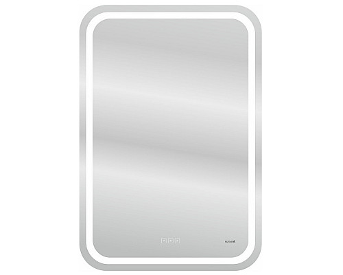 Приобрести Зеркало Cersanit Led 051 Design Pro 55 KN-LU-LED051x55-p-Os с подсветкой с часами, подогревом и функцией Bluetooth в магазине сантехники Santeh-Crystal.ru