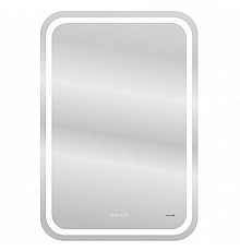 Зеркало Cersanit Led 050 Design Pro 55 KN-LU-LED050x55-p-Os с подсветкой с часами и подогревом