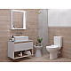 Заказать Тумба под раковину Cersanit Louna 60 SZ-LOU60-BL/Wh подвесная Белый глянец дуб Эврика в магазине сантехники Santeh-Crystal.ru