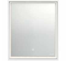 Зеркало Cersanit Louna 60 LU-LOU60-Os с подсветкой Белый глянец с сенсорным выключателем