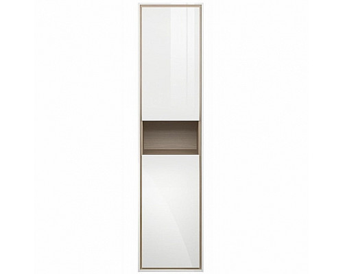 Santeh-Crystal.ru: Шкаф пенал Cersanit Louna 35 SL-LOU/Wh подвесной Белый глянец дуб Эврика Купить Шкаф пенал Cersanit Louna 35 SL-LOU/Wh подвесной Белый глянец дуб Эврика в магазине сантехники Santeh-Crystal.ru