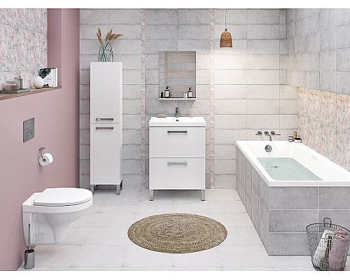 Santeh-Crystal.ru: Шкаф пенал Cersanit Melar 35 B-SL-MEL Белый Купить Шкаф пенал Cersanit Melar 35 B-SL-MEL Белый в магазине сантехники Santeh-Crystal.ru
