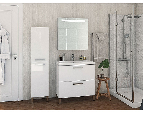 Santeh-Crystal.ru: Шкаф пенал Cersanit Melar 35 B-SL-MEL Белый Купить Шкаф пенал Cersanit Melar 35 B-SL-MEL Белый в магазине сантехники Santeh-Crystal.ru