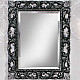 Купить Зеркало Cezares 75 620/A Nero Argento в магазине сантехники Santeh-Crystal.ru