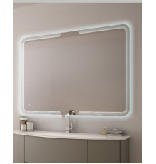 Зеркало Cezares 90 со встроенной LED подстветкой и сенсорным выключателем Touch System с встроенной подстветкой