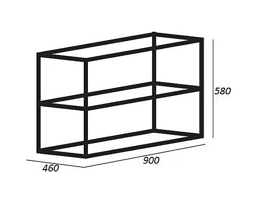 Santeh-Crystal.ru: Консоль под раковину Cezares Cadro 90 CADRO-90/46/58-2C-SO-MET-ST Черная матовая Приобрести Консоль под раковину Cezares Cadro 90 CADRO-90/46/58-2C-SO-MET-ST Черная матовая в магазине сантехники Santeh-Crystal.ru