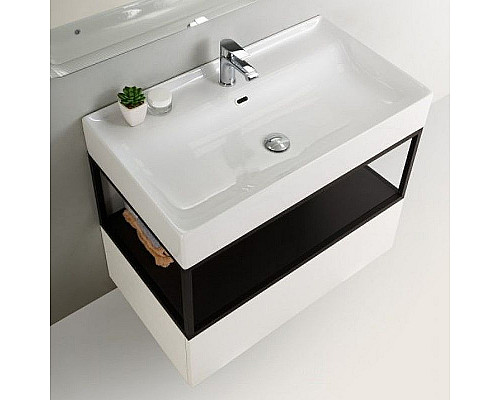 Santeh-Crystal.ru: Тумба Cezares Cadro 80 CADRO-80-1C-SO-BG-BLUM подвесная Белый глянец Купить Тумба Cezares Cadro 80 CADRO-80-1C-SO-BG-BLUM подвесная Белый глянец в магазине сантехники Santeh-Crystal.ru
