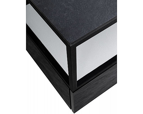 Santeh-Crystal.ru: Консоль под раковину Cezares Cadro 120 CADRO-120/46/30-1C-SO-MET-ST Черная матовая Заказать Консоль под раковину Cezares Cadro 120 CADRO-120/46/30-1C-SO-MET-ST Черная матовая в магазине сантехники Santeh-Crystal.ru