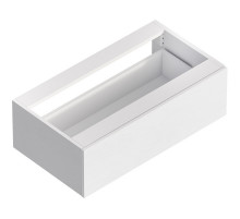 Тумба Cezares Cadro 70 CADRO-70-1C-SO-BG-BLUM подвесная Bianco Ghiaccio