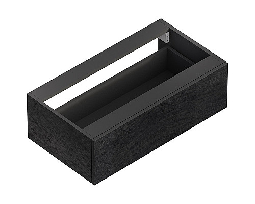 Тумба Cezares Cadro 70 CADRO-70-1C-SO-NR-BLUM подвесная Nero Тумба Cezares Cadro 70 CADRO-70-1C-SO-NR-BLUM подвесная Nero