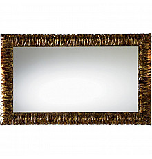 Зеркало Cezares Cavalli 120 CAVALLI 1200x30x750 Noce Foglia oro