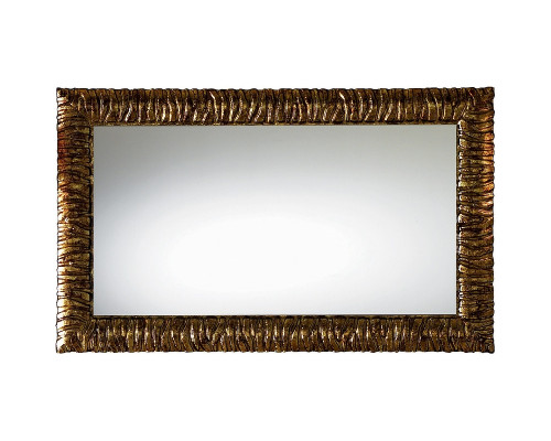 Зеркало Cezares Cavalli 120 CAVALLI 1200x30x750 Noce Foglia oro