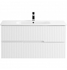 Тумба под раковину Cezares Duet 100 DUET-1000-2C-SO-BL подвесная Bianco Lucido