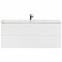 Тумба под раковину Cezares Duet 120 DUET-1200-2C-SO-BL подвесная Bianco Lucido Тумба под раковину Cezares Duet 120 DUET-1200-2C-SO-BL подвесная Bianco Lucido