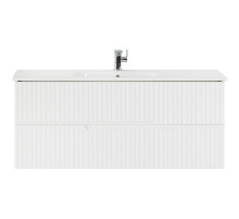 Тумба под раковину Cezares Duet 120 DUET-1200-2C-SO-BL подвесная Bianco Lucido