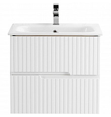 Тумба под раковину Cezares Duet 60 DUET-600-2C-SO-BL подвесная Bianco Lucido