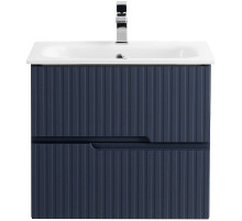 Тумба под раковину Cezares Duet 60 DUET-600-2C-SO-GR-P подвесная Grafito