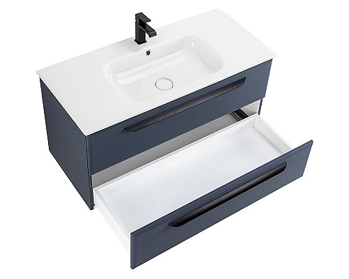 Приобрести Тумба под раковину Cezares Eco-Cer 100 ECO-CER-1000-2C-SO-GR-P подвесная Grafito в магазине сантехники Santeh-Crystal.ru