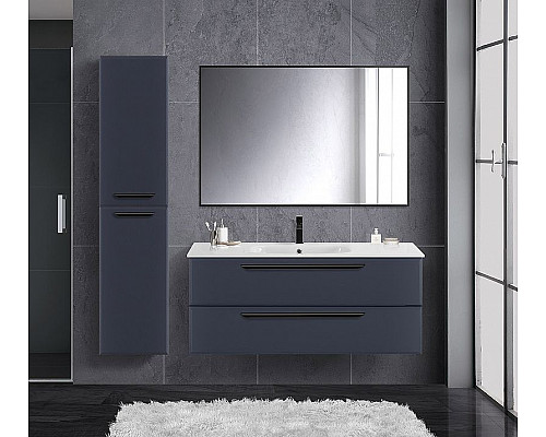 Приобрести Тумба под раковину Cezares Eco-Cer 100 ECO-CER-1000-2C-SO-GR-P подвесная Grafito в магазине сантехники Santeh-Crystal.ru