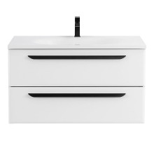 Тумба под раковину Cezares Eco 75 ECO-750-2C-SO-BL подвесная Bianco Lucido